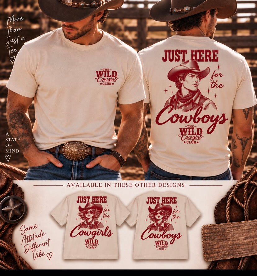 PRE-ORDER JUST HERE FOR THE COWBOYS TSHIRT